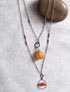 Sunshine Over Carnelian Necklace