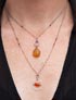 Sunshine Over Carnelian Necklace